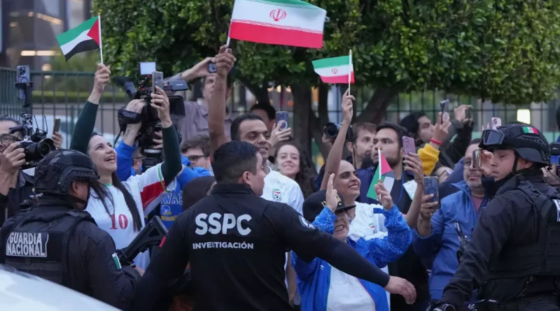 Delegacion de Futbol Iraní ha sido sometida a presiones por parte de EEUU