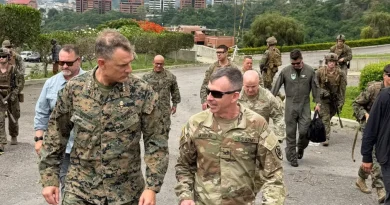 El presidente del Estado Mayor Conjunto, Dan Caine https://www.milenio.com/internacional/caine-visita-caracas-abordar-temas-cooperacion-seguridad en Venezuela