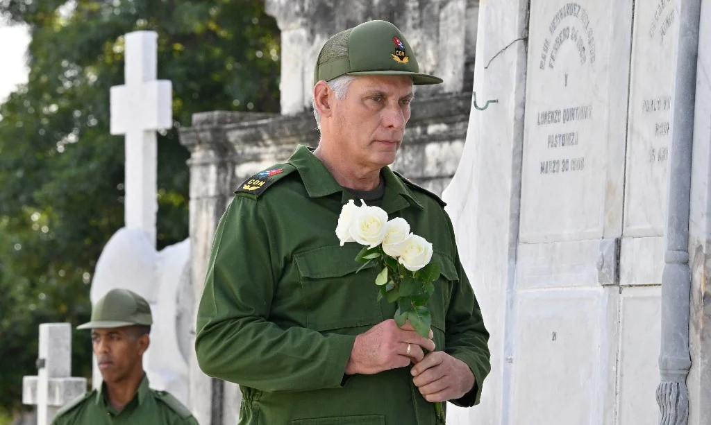 Díaz-Canel enaltece el cortaje de los 32 combatientes caídos en Venezuela