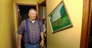 La casa Joseph Reneau fue afectada por un terremoto de magnitud 5.7, cerca de la comunidad de Sparks en el condado de Lincoln, Oklahoma.