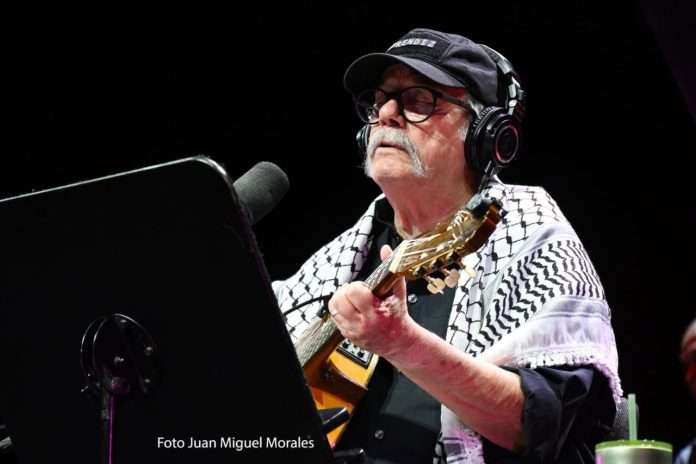 Silvio Rodríguez le canta a Palestina